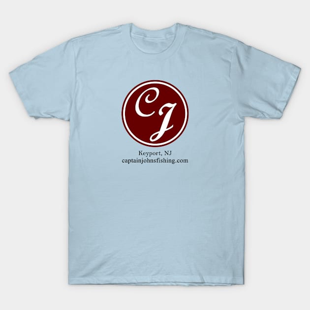 Capt John Round Logo T-Shirt by lruss001